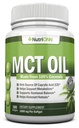MCT olie - 3000mg per portie - 180 Softgels - Gemaakt van 100% biologische kokosnoten - Niet GGO, Koud geperst, Paleo Vriendelijke Capsules - Geweldig voor Focus & Gut Health