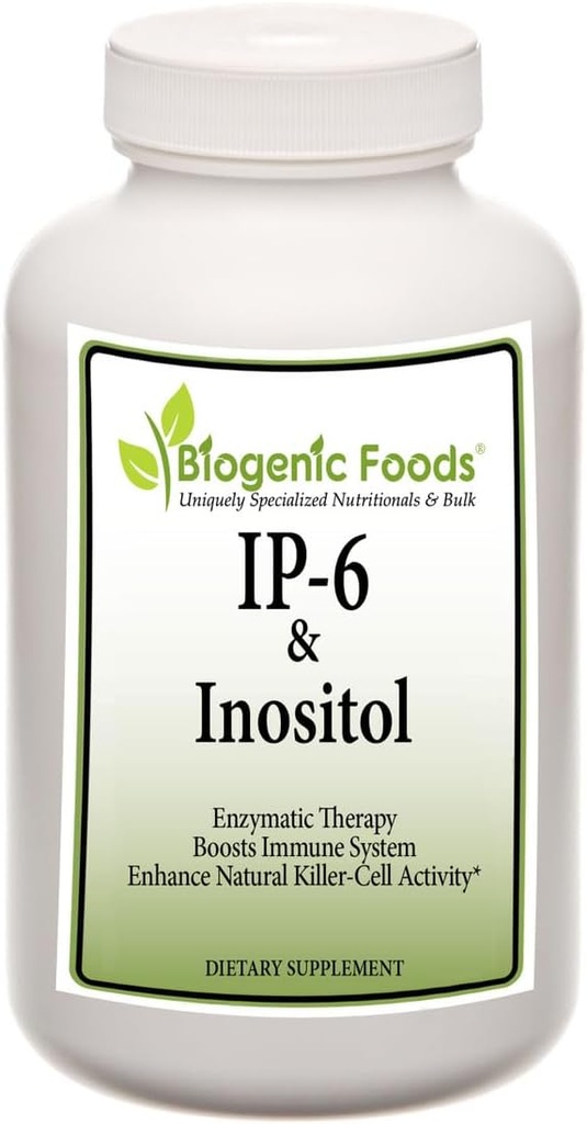 IP6 - Inositol Hexafosfaat & Inositol - Natuurlijke Immune Ondersteuning, Veggie Capsules