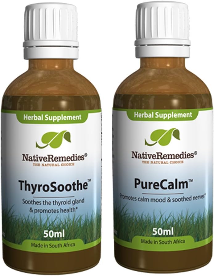 Native Remedies ThyroSoothe en PureCalm ComboPack