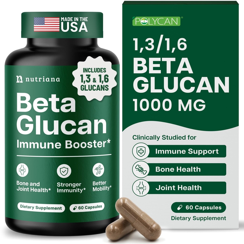 Nutriana Beta Glucon Supplementen 1000mg 