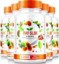 NutraRize (5 Pack) Payez des capsules minces, Supplément tout-naturel PaySlim pour une perte de poids saine, Formule Premium pour atteindre les objectifs du corps et de la condition physique, Avis officiels (300 Capsules)