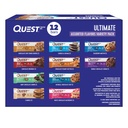 Quest Nutrition Ultimate Variety Pack Proteïnerepen, hoog eiwit, laag vel, Glutenvrij, Keto vriendelijk, 12 Tellen