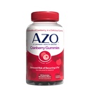 AZO Cranberry Urinary Tract Health Gummies Dieetsupplement 2 Gummies = Glas Cranberry Juice Helpt Reiniging Bescherm Natuurlijke Berrylicious Flavor Gummies, Non-GMO, 40 Tellen