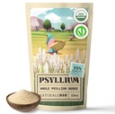 NaturaleBio Whole Psyllium Husk. 12 oz. 99% Pure Psyllium Seed Husks. Natuurlijke vezelsupplement. USDA Organic Certified. Geproduceerd in India. Glutenvrij, Keto, Paleo, Vegan dieet. Probiotica