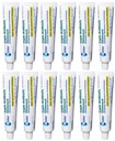 Globe (12 Pack) Triple Antibiotische Eerste Hulp Zalf 1 oz, Eerste Hulp Antibiotische Zalf, 24-uurs infectie bescherming, Wondverzorging behandeling voor kleine scrapes, brandwonden en snijwonden
