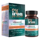 MyIron ProClinical by Purity Products - Fer (Chélelate de bisglycin ferreux) + Vitamine C (PureWay-C) - Doucement sur l'estomac - Absorption contrôlée - Favorise des globules rouges sains - 30 Compte (1)