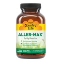 Country Life Aller-Max - Quercetin Supplements with Bromelain - Immune Support with Vitamin C, Zinc, and Botanical Blend - Certified Gluten-Free, Vegan (100 Count (Pack of 1))