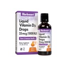 BlueBonnet Vitamine D3 1000 IE 25 mcg Sterke Bones & Immune Support Supplement - Liquid Vitamins for Women & Men - Lanoline VIT D D Drops with MCT Oil - Non-GMO, Vegetarisch - Citrus Flavor - 1 Fl Oz