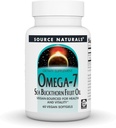 Bron Naturals Omega-7 Zee Buckthorn Fruitolie, Non-GMO, Vegan-Sourced for Health and Vitality* - 60 Vegan Softgels