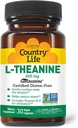 Country Life L-Theanine - 200 mg - 30 Vegetarische Capsules