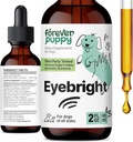 Des gouttes pour les yeux pour les chiens - Teinture pour les yeux pour les yeux apaisants Irritation - Supplément de soutien pour les yeux liquides pour les chiens de toutes races et tailles - 2 oz