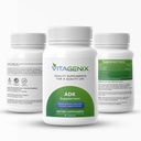 ADK 10 - Vitamine A, D3 & K2 Supplement voor mannen en vrouwen - Hoge potentie Vitamine ADK - Helpt ondersteuning Immune, Bone & Heart Health - 90 capsules
