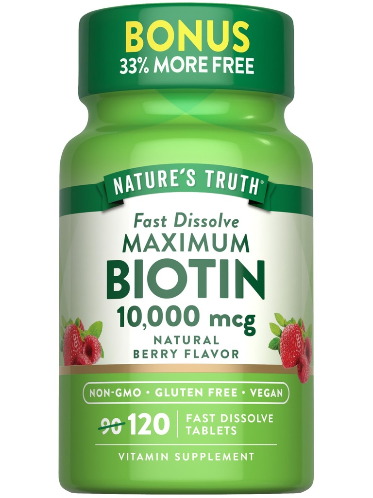 De waarheid van de natuur Biotine 10000mcg 