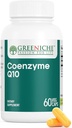 Greeniche Coenzyme Q10, 60 Caps, Hoge Absorptie Coq10, Veganistisch, Glutenvrij