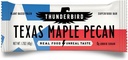 Thunderbird Bars Energy Snack, sans gluten avec des protéines, aliments sains réels, Paléo végétalien non-OGM, Pas de sucre ajouté, Texas Maple Pecan Flavor (12 comte, 1,7 oz. Bars)