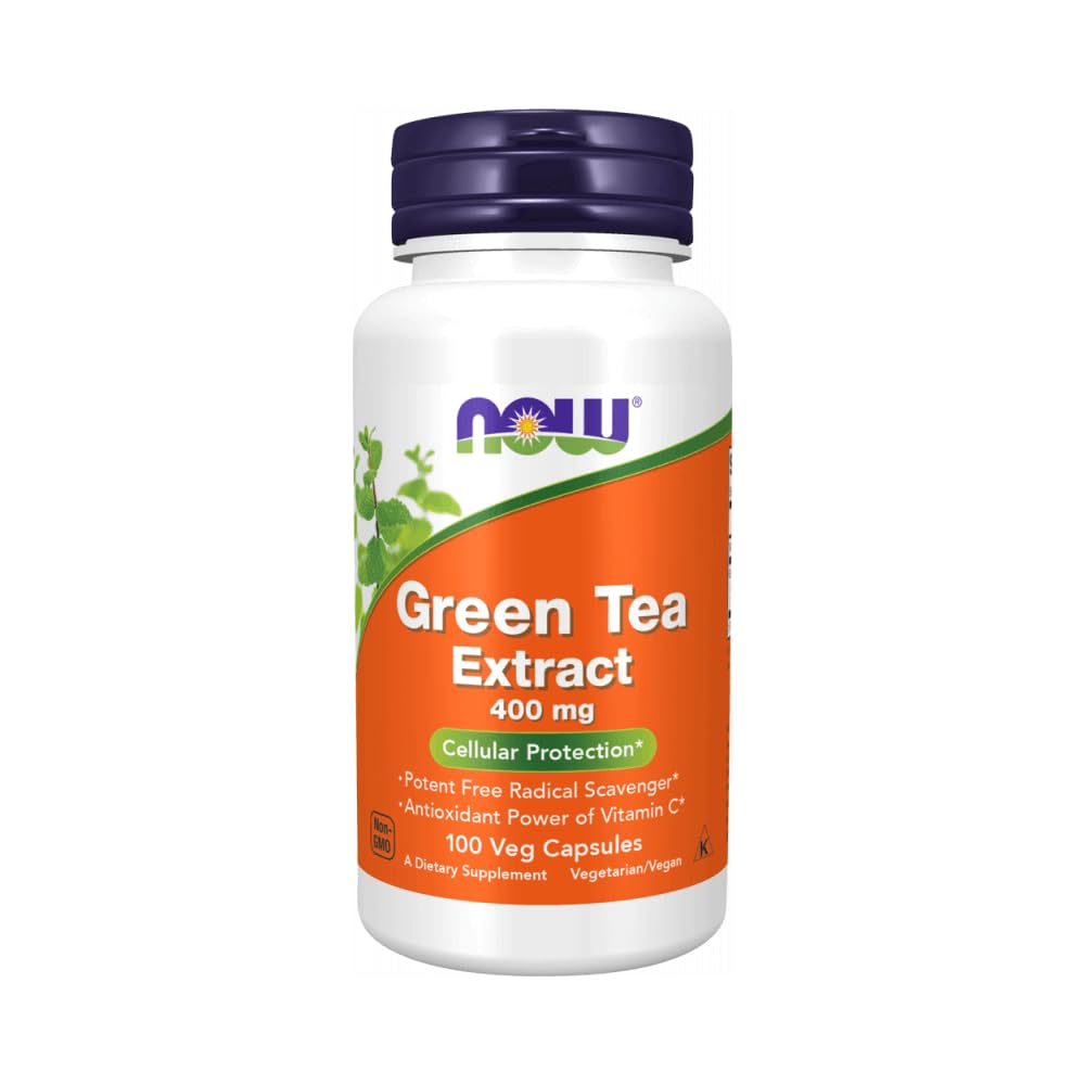 NU VOEDSELS Groene thee Extract 400mg 60% Capsules, 100 CT