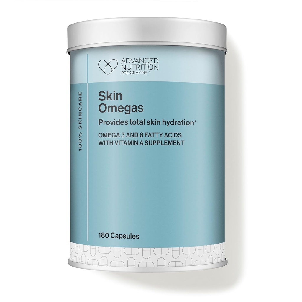 Advanced Nutrition Programme Skin Omegas Supplement verdeeld door jane iredale, 90-daagse levering
