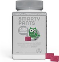 SmartyBants Kids Mineral Kauwen: Magnesium citraat & calciumsupplement met vitamine D3, vitamine C, K2, Zink & Selenium voor Immune Support, 60 Tel (30 dagen levering)
