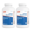 Rugby natriumbicarbonaat 650 mg Antacida tabletten - Verlichting voor brandend maagzuur, zuurmaag & indigestie, 1000 Telling (2-pack)
