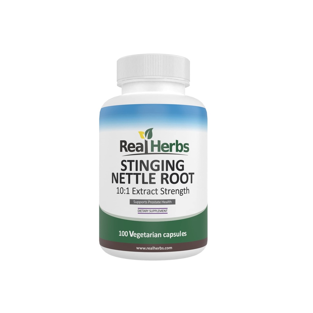 Real Herbs Stinging Nettle Root Extract 7500mg (750mg van 10:1 Extract) 