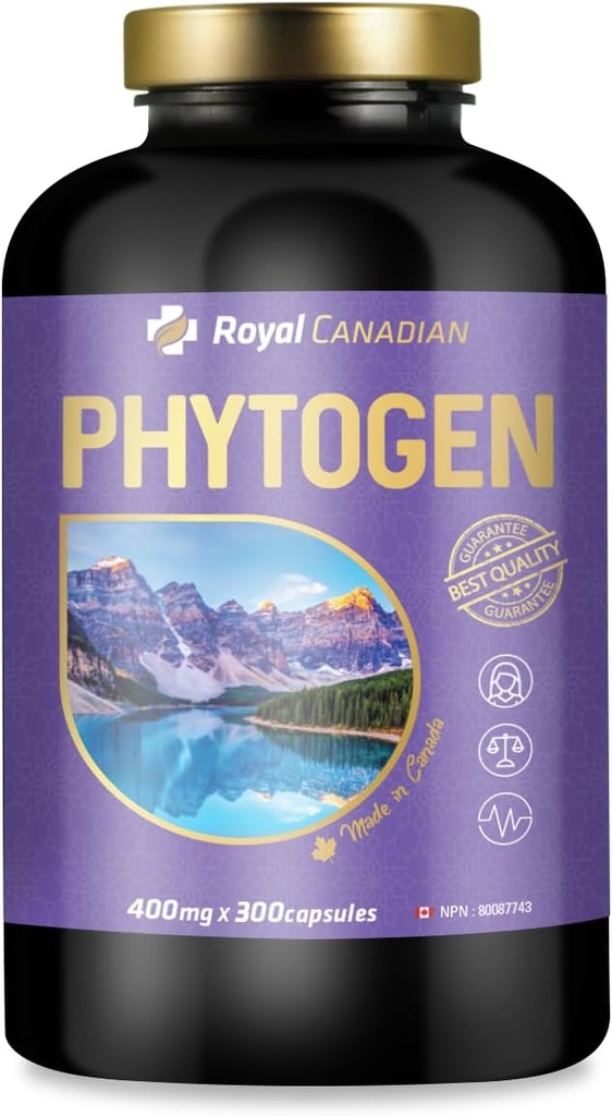 ROYAL CANADIAN Phytogen-Premium Vrouwelijke Hormonale Balance Support Supplement (300 x 400 mg capsules)