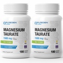 Purigen Labs Magnesium Taurate 1500mg per Serving [High Potency] Totaal 360 Veggie Caps, Chelated for Superior Absorptie, Non-GMO, NO Gluten and Dairy 