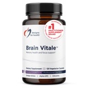 Designs for Health Brain Vitale with Cognizin Citicoline - Supplément 'Nootropic' pour aider à soutenir la cognition, l'humeur et la mémoire avec GPC Choline, Ginkgo + acétyl L Carnitine HCL (120 capsules)