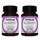 Twinlab B-12 Dots - Energy Production Support Supplementen met vitamine B12-500 mcg, 250 Tablets (2 Pack)