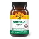 Landleven Omega-3 Visoliesupplement, 10000mg,180mg EPA & 120mg DHA, Visolieconcentraat, Burpless, 50 Softgels, Glutenvrij gecertificeerd