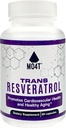 Trans Resveratrol Antioxidant- Helpt tegen oxidatieve stress- bevordert gezonde veroudering - 60 capsules