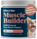 Vijfde & Fido Honden Gewicht Gainer - Hoge Calorie Proteïne Poeder voor Honden - Gewicht Gain Supplement voor Puppies en Senior Honden - Ondersteunt spier en energie herstel - 3,17 oz (60 Servings)
