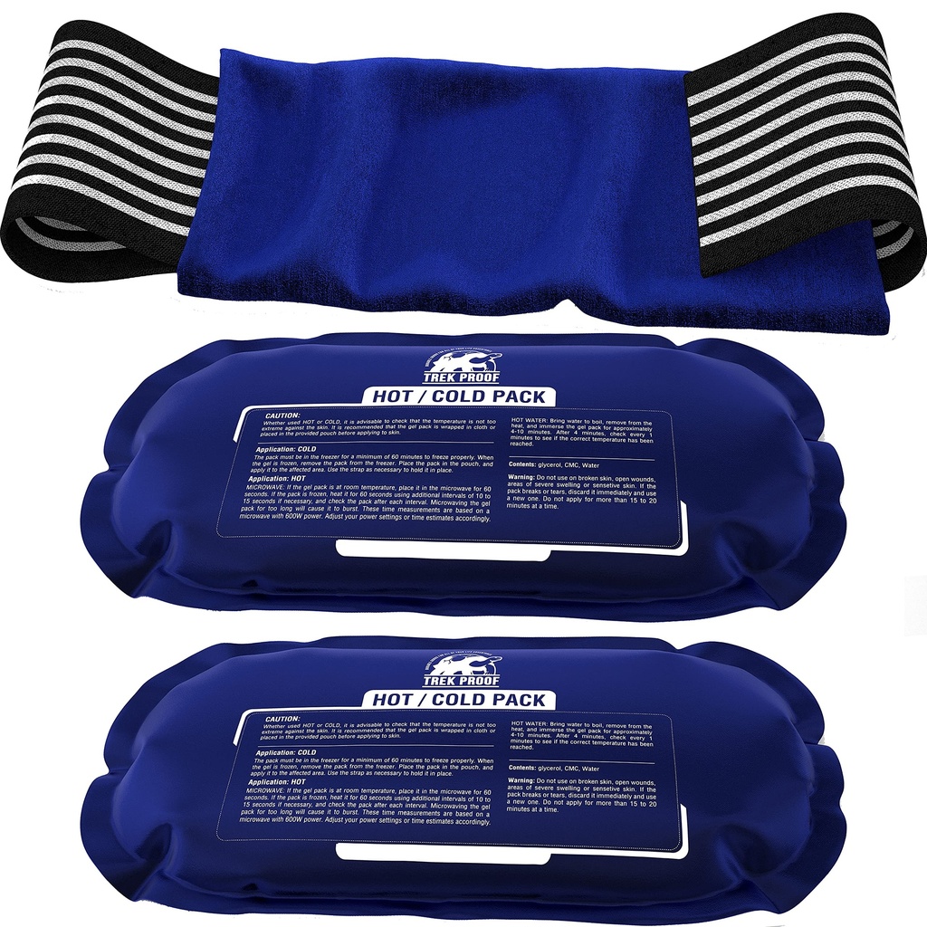 Ice Packs for Injuries Herbruikbaar (3-Piece Set) 