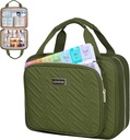 Leudes Travel Pill Bottle Organizer,Medicine Organizer en Opslag, Home Medication Bag, Cases, Carrier voor pillen,Vitamine,Visolie,Suplements voor vrouwen en mannen (Medium, Army Green)