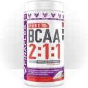 FINAFLEX Pure BCAA 2:1:1, Unflavored - 14,1 oz - bevordert sterkte, herstel en prestaties - met 2:1:1 verhouding van Leucine, isoleucine en valine + vitamine C - 80 porties
