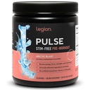 LEGION Pulse Pre Workout Supplement - Alle natuurlijke Nitric Oxide Preworkout Drink om energie te stimuleren, Createïnevrij, natuurlijk gezoet, Beta Alanine, Citrulline, Alpha GPC (Caffeine Free Arctic Blast)