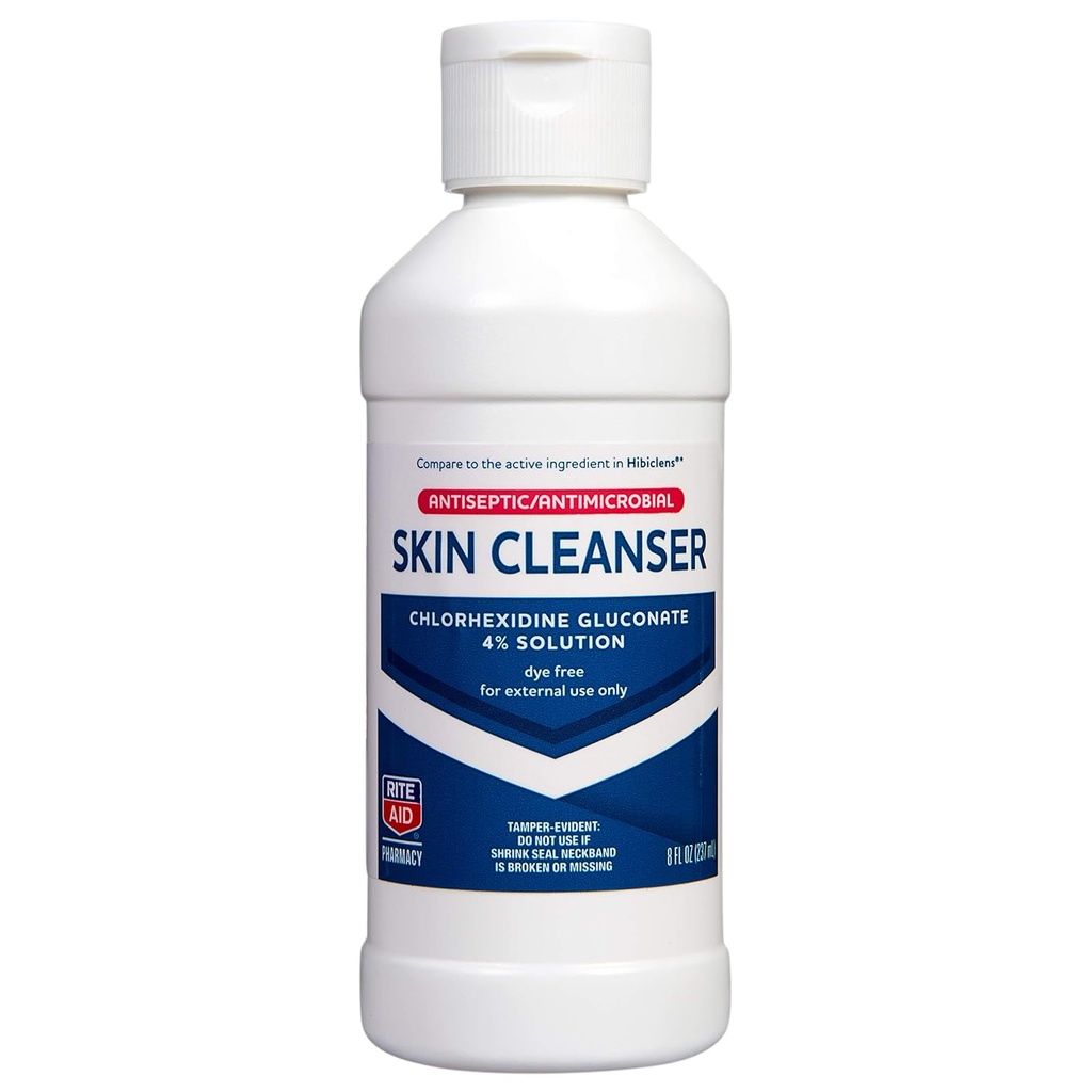 Rite Aid Eerste hulp Antiseptische huidreiniger, 8 fl oz 