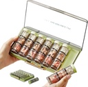 3 fois par jour Organisateur de pilules 7 jours, Grand Organisateur de pilules hebdomadaires, Boîte à pilules hebdomadaire avec 7 contenants distincts, Portable Daily Medicine Planner Case for Medicine Vitamine Fish Oil Supplement (Vert)