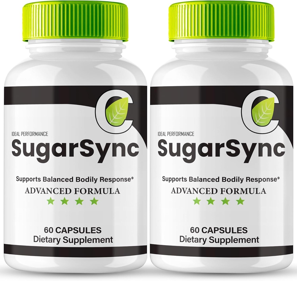 Sugar Sync Capsules, SugarSync Glyco Optimizer Supplement, Sugar Sync Joint Optimizer - Maximale sterkte, Sugar Sync Gluco Cleanse Detox Advanced Formula, SugarSync Glycol Reviews (2 Pack)