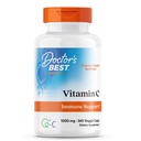 La meilleure vitamine C du docteur avec Q-C, soutien immunitaire, non-OGM, sans gluten, sans soja, végan 360 capsules de légumes