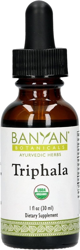 Banyan Botanicals Triphala Liquid Herbal Extract 