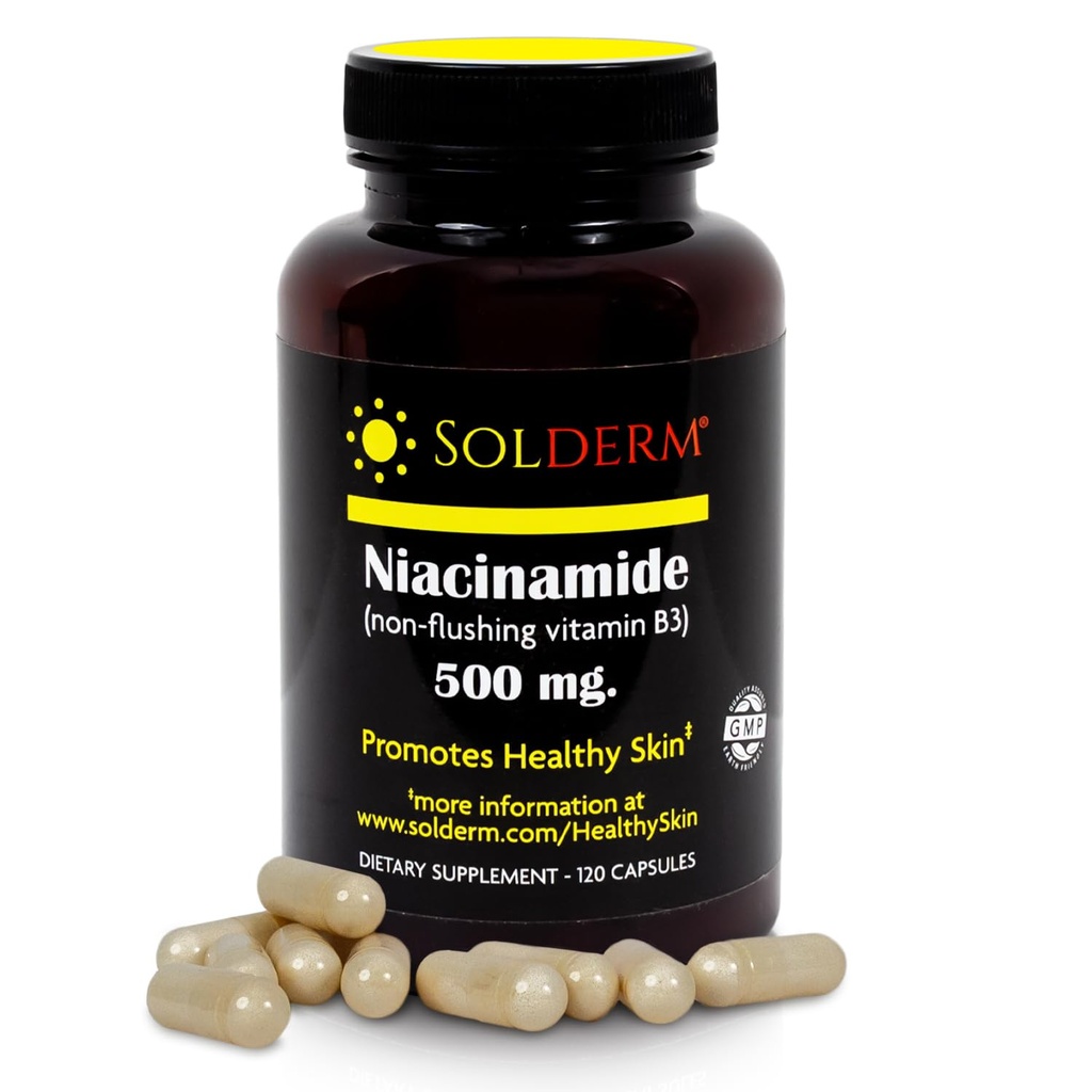 Niacinamide niet-opvliegende vitamine B3 supplement 
