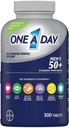 One A Day Men's 50 Plus Voordeel Multi-Vitamins, specialpack van 300 Tellen