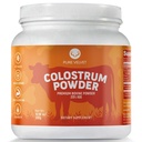 Pure poudre de colostrum Velvet pour la santé des Guts, Bloating, Croissance des cheveux, Soutien immunitaire, Protéine de colostrum provenant de vache bovine, supplément de la lactoferrine, contient des produits laitiers avec immunoglobulines (IgG) (10 once)