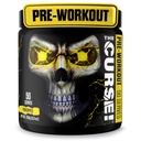 JNX SPORTS La Malédiction ! Poudre pré-entraînement avec créatine – Pré-entraînement énergétique extrême pour les hommes et les femmes – 50 portions – L Citrulline, Beta Alanine et caféine pour la pompe, la force et la concentration
