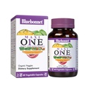 Bluebonnet Nutrition Maxi One (avec le fer), aliments entiers multiples, enzymes, énergie, vitalité, gluten et laiterie et sans soja, casher, végétalien amical, non-OGM, 2 mois d'approvisionnement, Beige, 60 comte