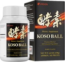 Koso Bal Geïnfundeerd met Pure 160 Gefermenteerde Ingrediënten, Ondersteunt Maag & Intestine Health, Immune Health, Japanse Supplementen voor Algehele Wellness & Balanced Voeding, Kleine 342 Stukken, Pack van 1