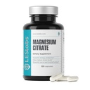 LES Labs Citrate de magnésium – Soulagement du stress, sommeil reposant, santé cardiaque, métabolisme, fonction nerveuse et musculaire – Supplément non OGM – 120 capsules
