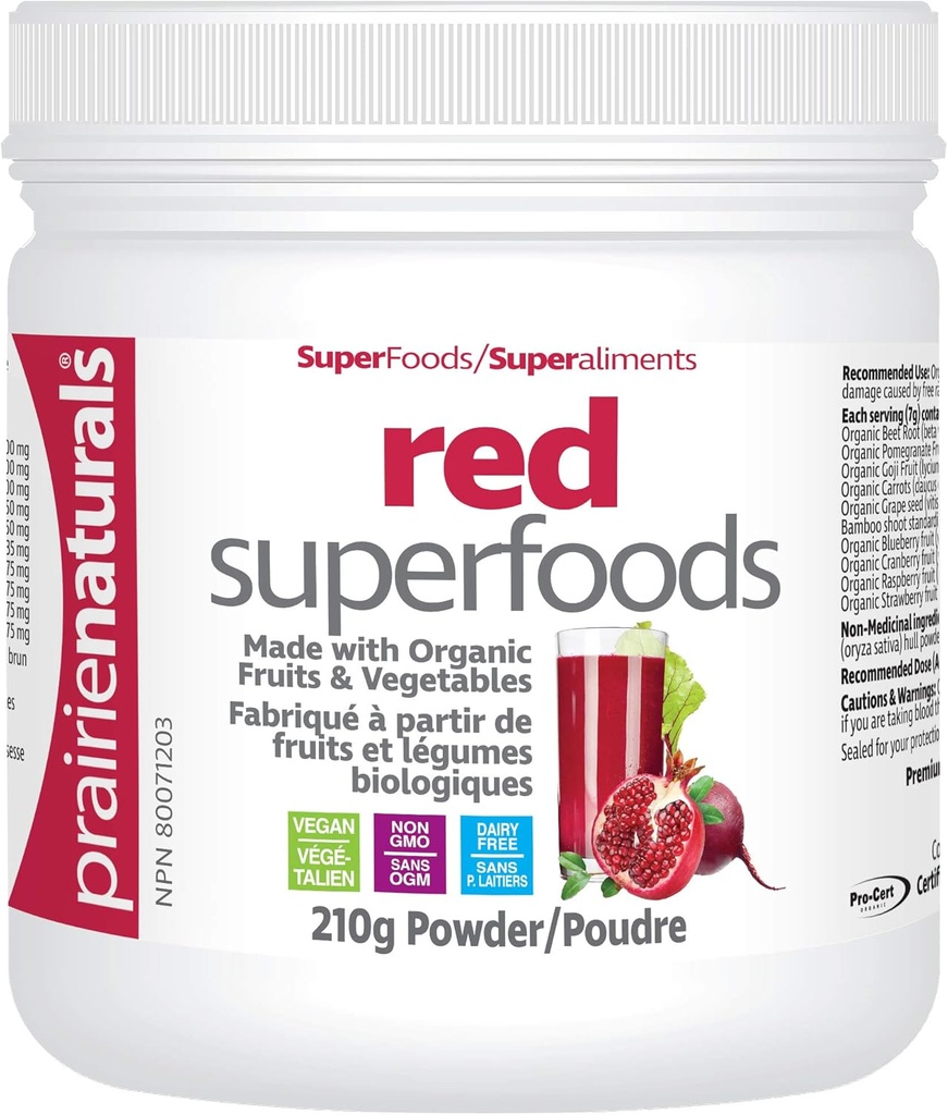 Prairie Naturals Biologische Rode Superfood, 7,4 Ounce