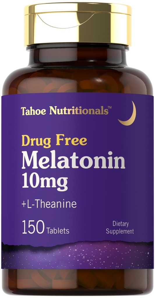 Tahoe Voedingsmiddelen Melatonine 10mg 