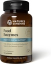Nature's Sunshine Food Enzymes - Digestieve Ondersteuning met Prebiotica en Probiotica voor Gut Health - Digestief Enzyme Supplement voor Digestieve Gezondheid en Verlichting van Occasional Indigestie